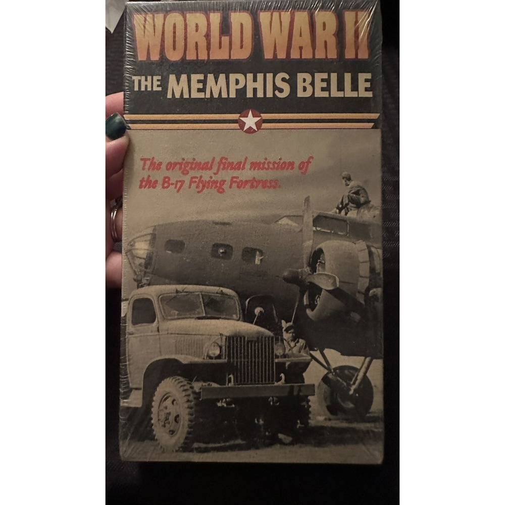 World War II: The Memphis Belle, Final Mission of B-17 (VHS, 2001) New Sealed